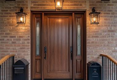 Classic Brown Door