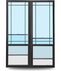 double-hung window