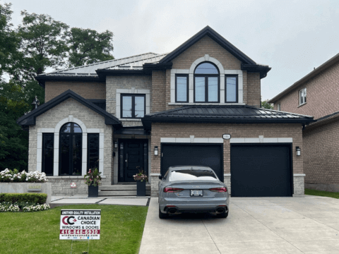 Etobicoke Black Windows Transformation