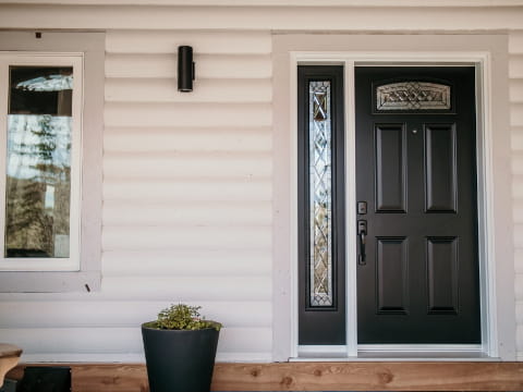 Calgary Home Stylish New Door